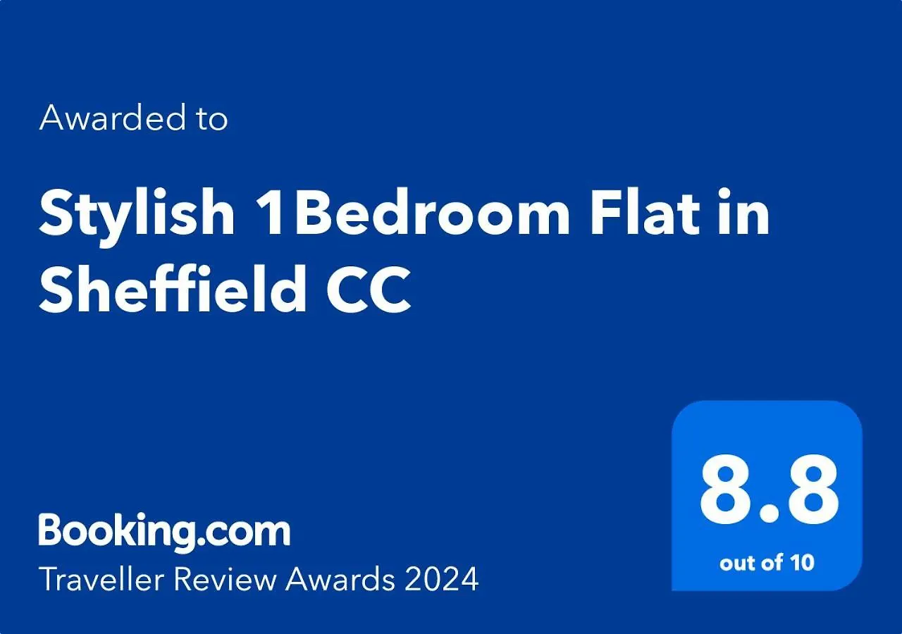 Stylish 1Bed Apartment In Sheffield Cc בריטניה